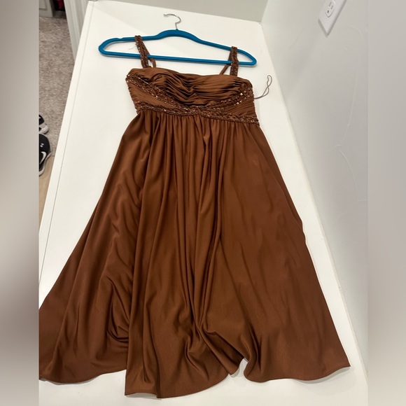 Cache Brown Dress - size 2 - Picture 11 of 11